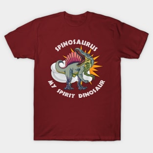 Spinosaurus My Spirit Dinosaur Design T-Shirt